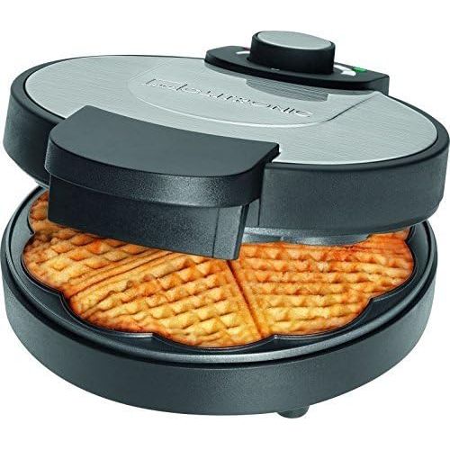  [아마존베스트]Clatronic Waffle Iron Heart Shape for 4 Waffles Non-Stick Coating Waffle Maker (Strong 1000 Watt, Control Lamp, Non-Stick Coating)