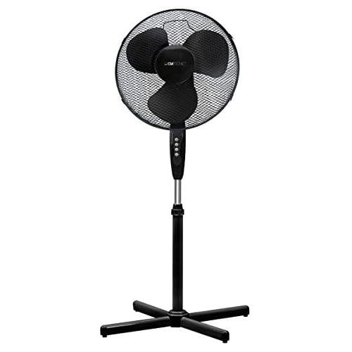  [아마존베스트]Clatronic VL 3603 S Stand Fan 40 cm Diameter, Oscillating, 3 Speeds, Adjustable Inclination, VL 3603 S schwarz