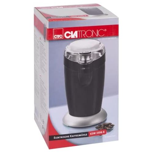  [아마존베스트]Clatronic KSW 3306 Coffee Grinder, Black