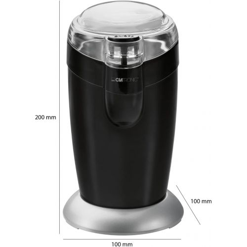  [아마존베스트]Clatronic KSW 3306 Coffee Grinder, Black