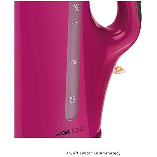  [아마존베스트]Clatronic WK 3445 Electrical Kettle, blackberry