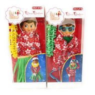 Claus Couture Collection Elf on the Shelf Hula Wear & Hawaiian Shirt Bundle