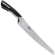 [아마존베스트]Clauss Bread knife, 20 cm with serrated edge, hardened stainless steel, special blade steel, N-G2411, silver/black, 20 cm