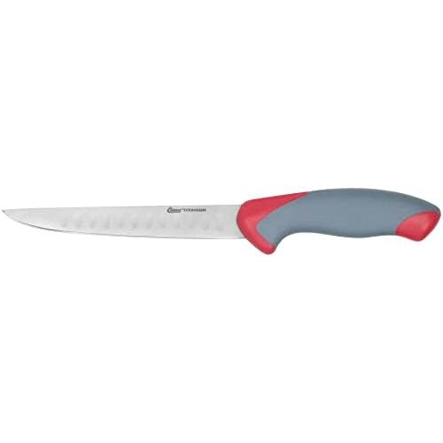  [아마존베스트]Clauss 18416Titanium Nitride Coated Blade Chefs Knife, 16cm, Grey/Red