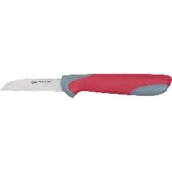 [아마존베스트]Clauss 18428Kitchen Knife Titanium Nitride Coated Blade, 6cm, Grey/Red
