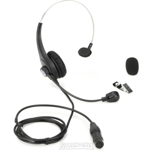  Clear-Com CC-28-X4 Single-ear Lightweight Headset