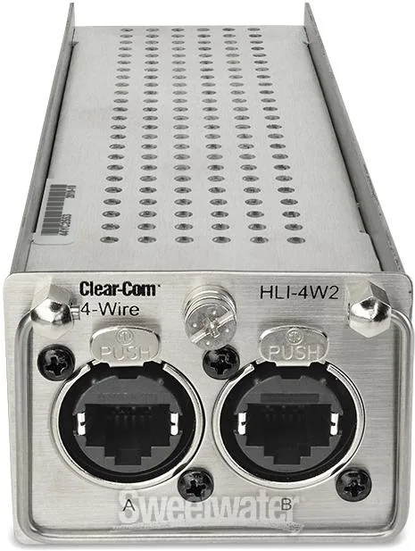  Clear-Com HelixNet HLI-4W2 4-wire Interface Module