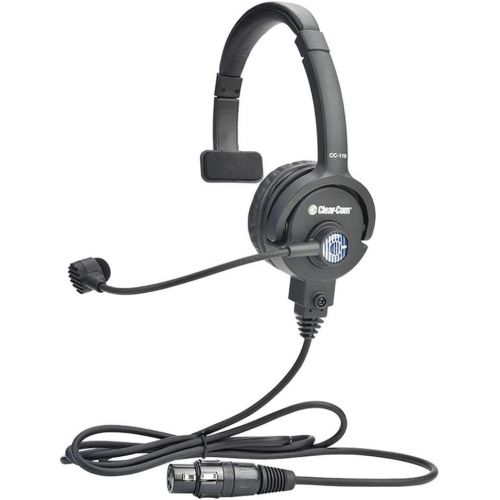  [아마존베스트]Clear-Com CC-110-X4 | Single On Ear 4 Pin Female XLR Cardioid Headset