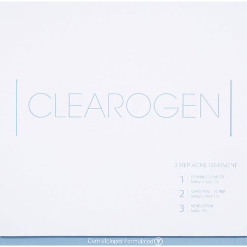  Advanced Skin and Hair Clearogen Acne Treatment Set, Sulfur