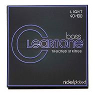 Cleartone Nickel Plated Steel Electric Bass Guitar Strings (40-100)