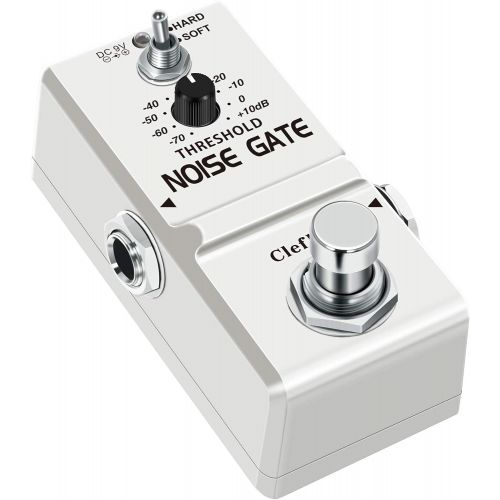  Clefly Mini Guitar Noise Gate Pedal Noise Killer Pedals Nano Noise Suppression Effects For Electric Guitar Hard Soft 2 Modes