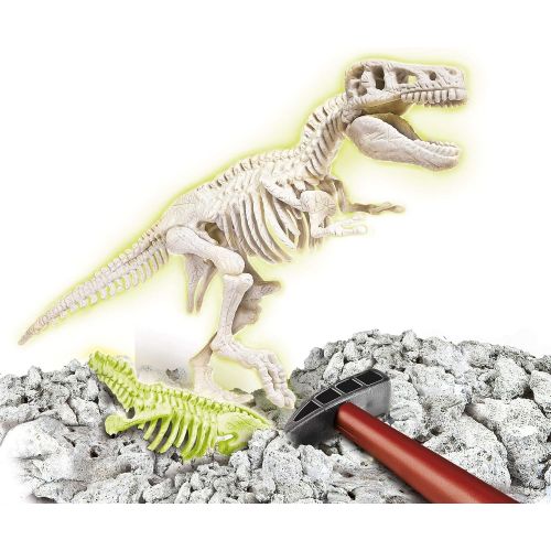  [아마존 핫딜] [아마존핫딜]Clementoni 69404.4 - Galileo - Ausgrabungs-Set T-Rex fluoreszierend, Experimentierkaesten