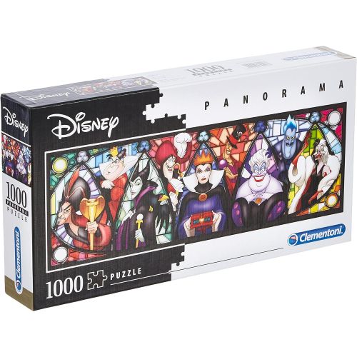  Clementoni 39516 Panorama 1000pc Puzzle Villains