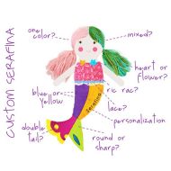 CleoAndPoppy custom made mermaid doll | serafina custom mermaid doll | mermaid rag doll | keepsake gift | heirloom doll