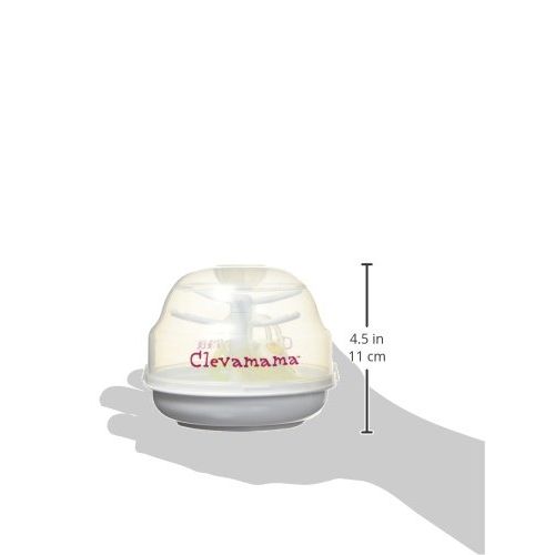  Clevamama Microwave Soother Pacifier Steriliser (BPA-free)