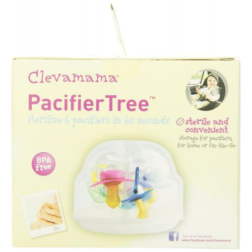  Clevamama Microwave Soother Pacifier Steriliser (BPA-free)