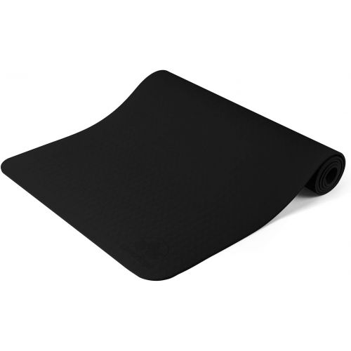  Clever Yoga Clever Non-Slip Essential Yoga Mat Extra thick 6.35mm cushion to protect joints Suitable for all yoga types and levels including beginner Unisex generous mat size (6 by 2) Robust a