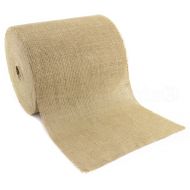 CleverDelights 12 Natural Burlap Roll - 100 Yards - Eco-Friendly Jute Burlap Fabric - 12 Inch