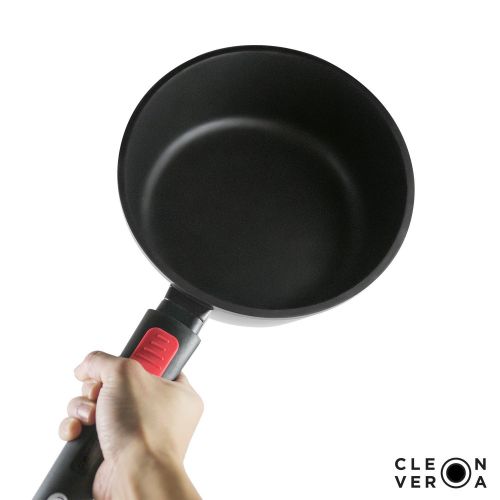  Cleverona Nonstick 3 Quart Saucepan with Detachable Handle & Clever Lid