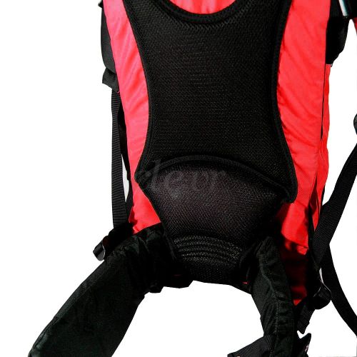  Clevr Deluxe Baby Backpack Hiking Toddler Child Carrier Lightweight with Stand & Sun Shade Visor, Red |...