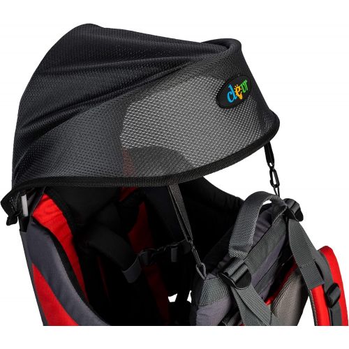  ClevrPlus Canyonero Camping Baby Backpack Hiking Kid Toddler Child Carrier with Stand and Sun Shade Visor | 1 Year Limited Warranty