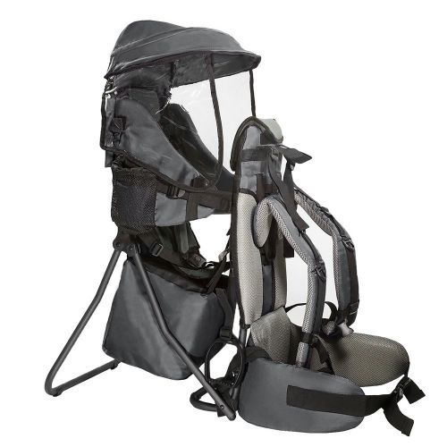  ClevrPlus Cross Country Baby Backpack Hiking Child Carrier Toddler Gray