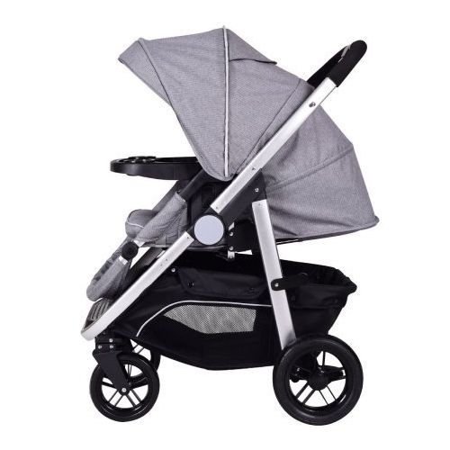  Goplus Best Baby Stroller For Lightweight Use Improved 2018 version for Infants, Toddlers And Kids, GreyBlack Color