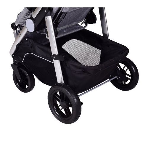  Goplus Best Baby Stroller For Lightweight Use Improved 2018 version for Infants, Toddlers And Kids, GreyBlack Color