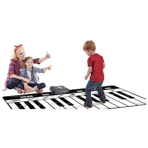  Click N Play Gigantic Keyboard with 24 Keys, 8 Musical Instruments & PlayRecordPlaybackDemo Modes