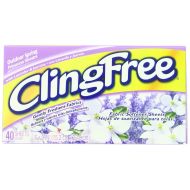 Cling Free ClingFree Fabric Softener Sheets, Outdoor Spring, 40-Count Boxes (Pack of 6)