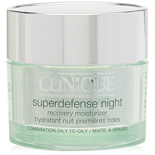  Clinique Superdefense Night Recovery Moisturizer for Combination to Oily Skin, 1.7 Ounce