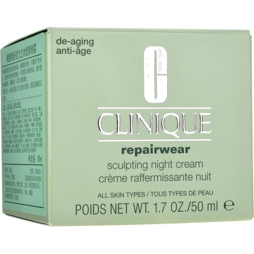  Clinique Repairwear Sculpting Night Cream for Women, 1.7 Ounce