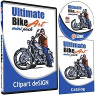 Clipart deSIGN USA Motorcycle Biker Clipart-Vinyl Cutter Plotter Clip Art Images-Sign Design Vector Art Graphics CD-ROM