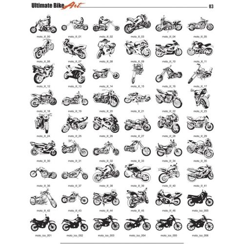  Clipart deSIGN USA Motorcycle Biker Clipart-Vinyl Cutter Plotter Clip Art Images-Sign Design Vector Art Graphics CD-ROM