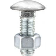 Clipsandfasteners Inc 10 1/2-13 x 1-1/2 Stainless Capped Bumper Bolts & Nuts