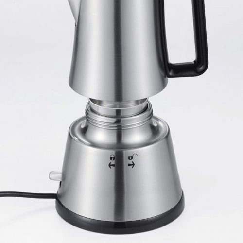  Cloer 5928 Espresso-Kocher / 365 W / fuer 3-6 Tassen Espresso / Edelstahlgehause