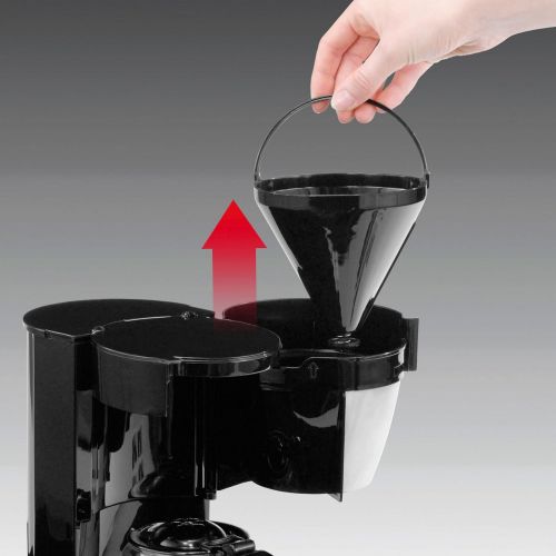  Cloer 5019 Filterkaffee-Automat mit Warmhaltefunktion / 800 W / 10 Tassen / Filtergroesse 1x4
