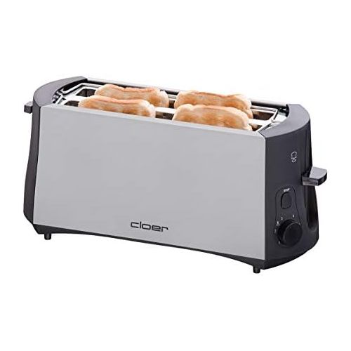  Cloer 3710 - toaster - matte black metals