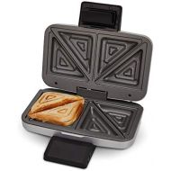[아마존베스트]Cloer 6219 900W Sandwich Maker for 2 Diagonal Split Toasts