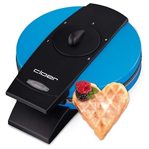  [아마존베스트]Cloer 1621 Waffle Machine, blue