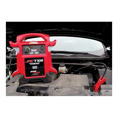  Clore Automotive Jump-N-Carry JNC770R 1700 Peak Amp Premium 12 Volt Jump Starter - Red