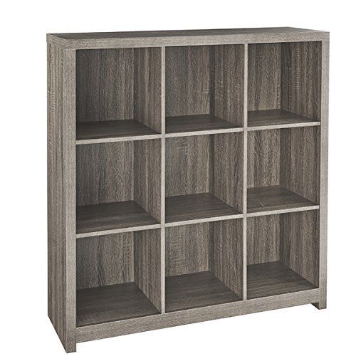  ClosetMaid Decorative Brown Laminate Contemporary 9-cube Organizer