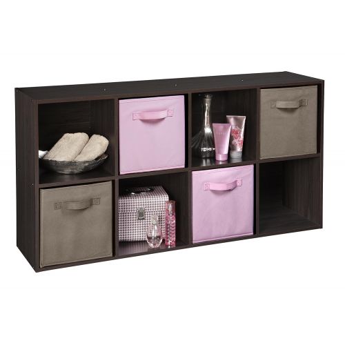  ClosetMaid 8937 Cubeicals Organizer, 9-Cube, Espresso