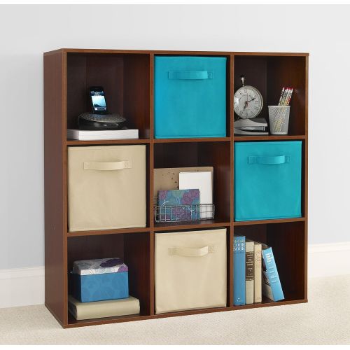  ClosetMaid 8937 Cubeicals Organizer, 9-Cube, Espresso