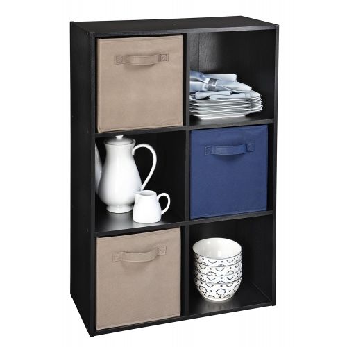  ClosetMaid 8937 Cubeicals Organizer, 9-Cube, Espresso