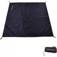 Clostnature Tent Footprint - Waterproof Camping Tarp, Heavy Duty Tent Floor Saver, Ultralight Ground Sheet Mat for Hiking, Backpacking, Hammock, Beach - Storage Bag Included