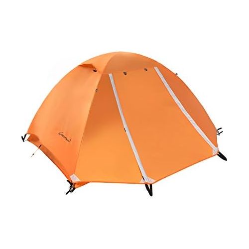  Clostnature Lightweight Backpacking Tent - 3 Season Ultralight Waterproof Camping Tent, Large Size Easy Setup Tent for Family, Outdoor, Hiking and Mountaineering