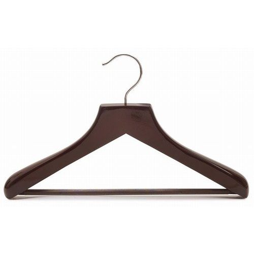  Clothes rack. Only Hangers Petite Size Wooden Suit Hangers, Walnut Finish Box of (6)