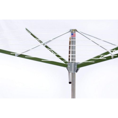  Clotheslines & Laundry Hangers DS9 Sunshine Clothesline Outdoor Umbrella Shape Clothes Dryer