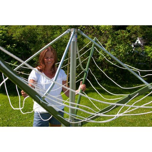  Clotheslines & Laundry Hangers DS9 Sunshine Clothesline Outdoor Umbrella Shape Clothes Dryer